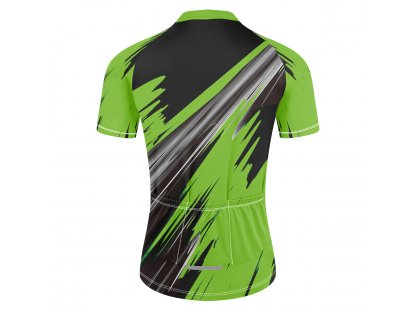 Pánský cyklistiský dres, Frike®, C6, zeleno černá, 2023