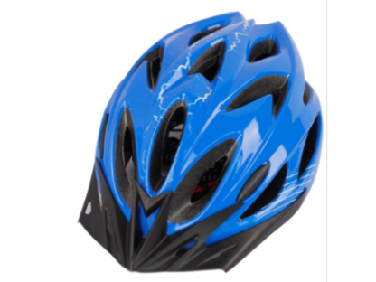 Sportovní cyklistická helma na kolo Frike® modro černá