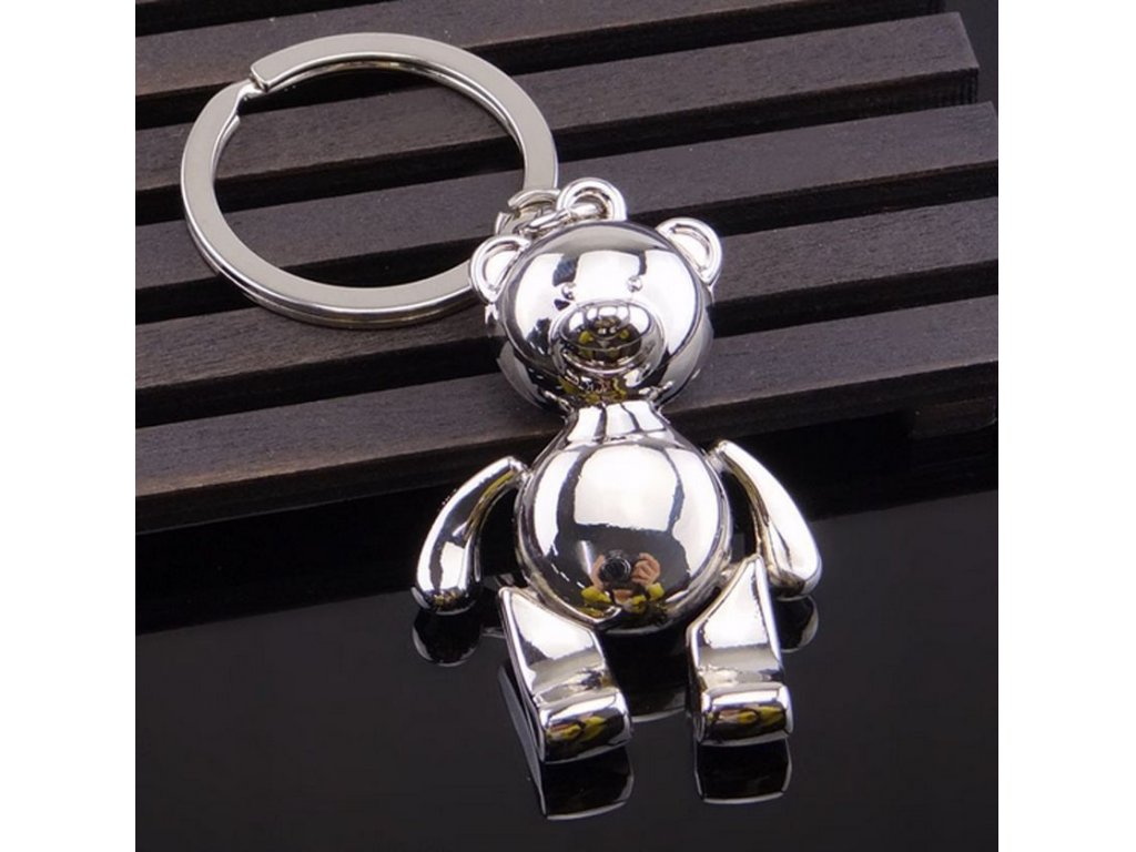 Přívěsek na klíče - medvídek