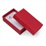 Dárková krabička na přívěsky - barva červená 2
