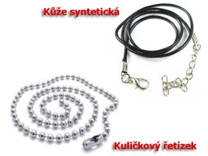 Flakon, lahvička na parfém včetně řetízku