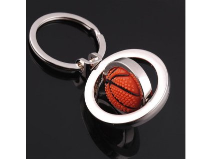 Přívěsek na klíče - basketbalový míč