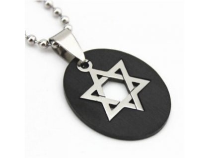Židovská hvězda  s destičkou 2