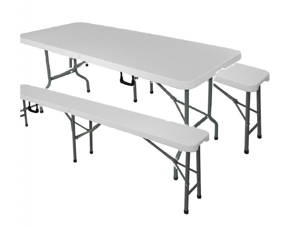 Caterningový set – nábytek: stůl + lavice