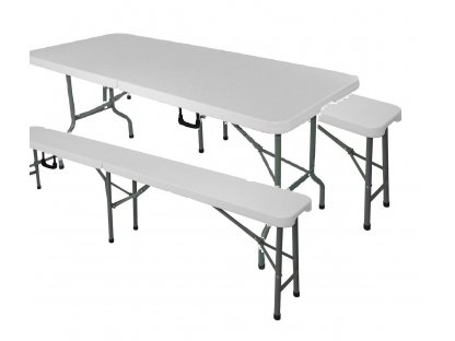 Caterningový set – nábytek: stůl + lavice