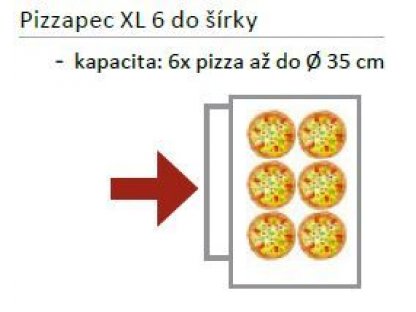Pizza pec EKO 6 x pr. 35 cm