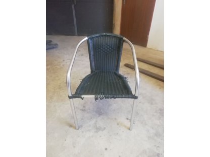 Židle hliníková na zahrádku