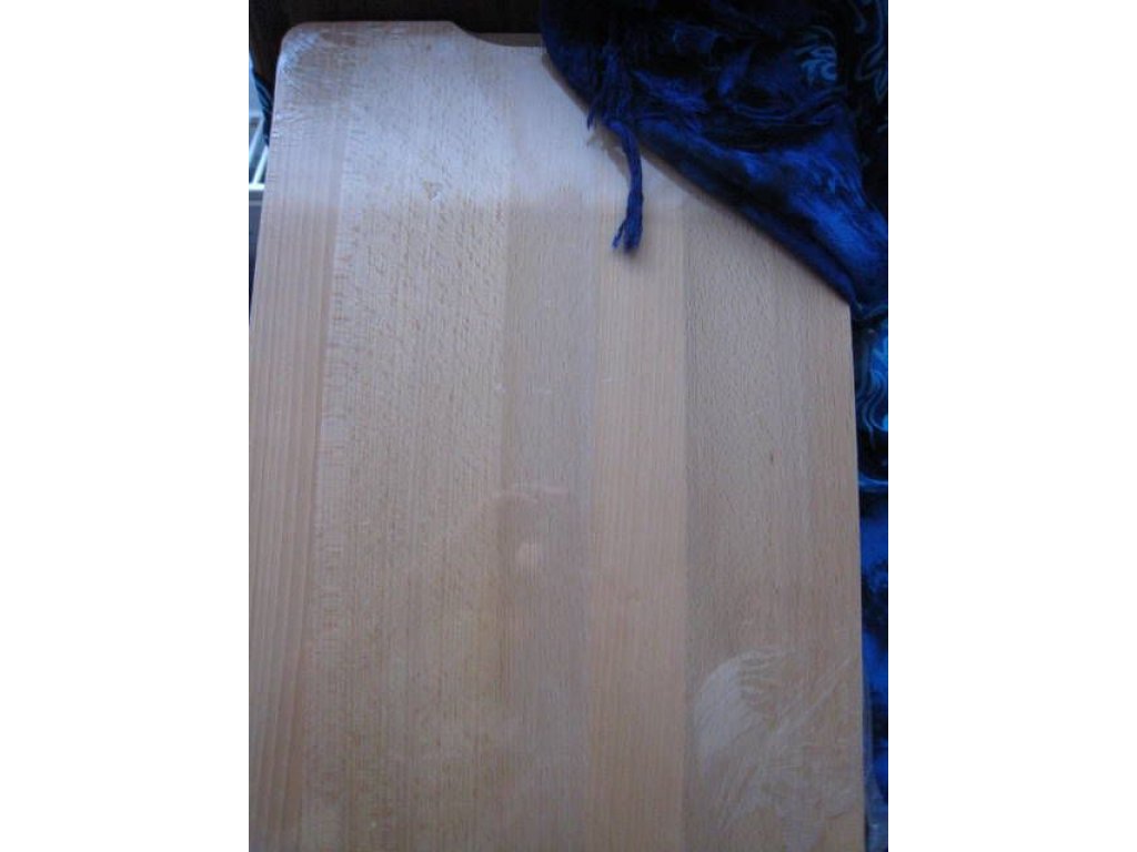 Deska dřevěná 41x28 se žlábkem