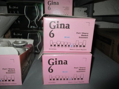 Gina 90 ml.  Bohemia Crystalex  výprodej cena - 50%  skladem 30 kusů