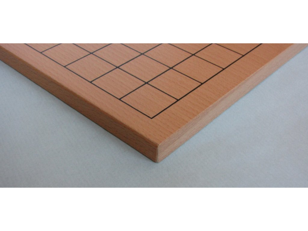 Go Board 19x19 + 13x13 - 13 mm, folding (magnetic joints)