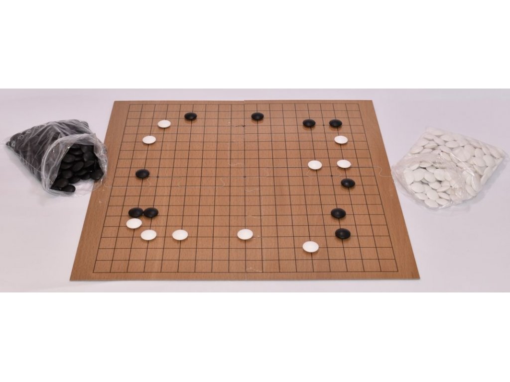 Go Set - 180+180 stones, 19x19 + 13x13 board