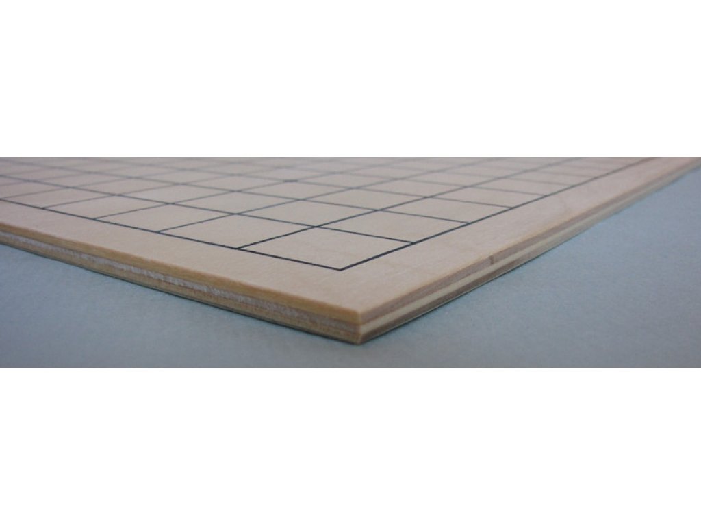 Plywood Go Board 9x9, 4 mm (small)
