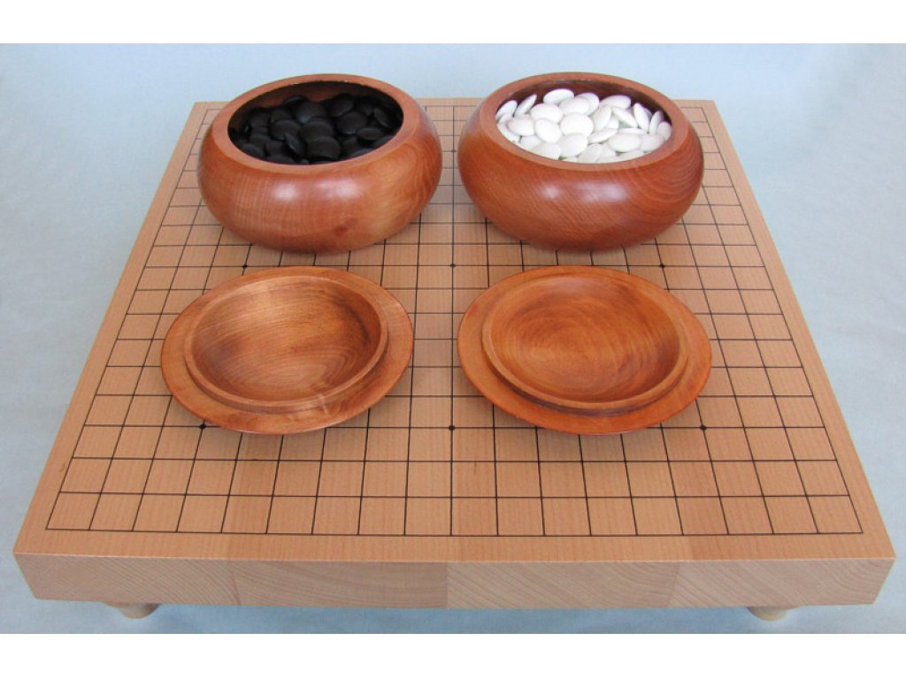 Go Set Advanced 2 (table 19x19, 180+180 stones, bowls)