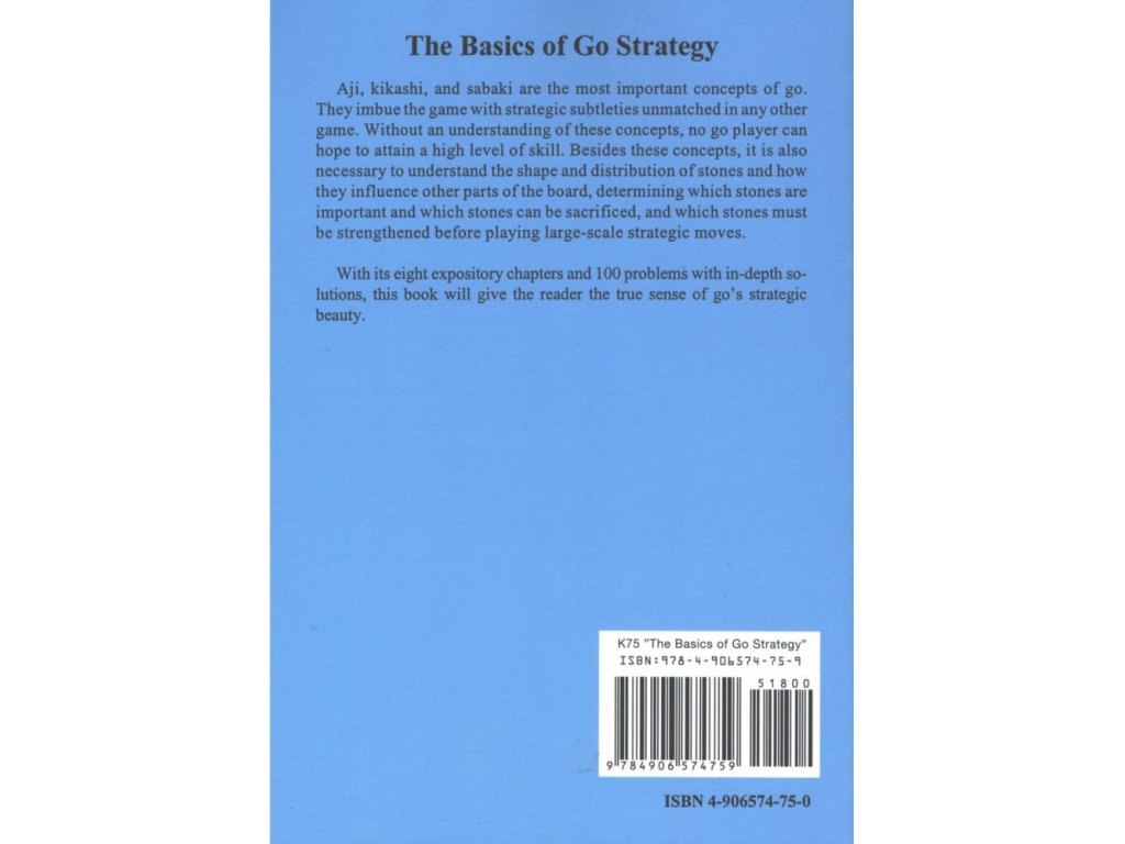 The Basics of Go Strategy