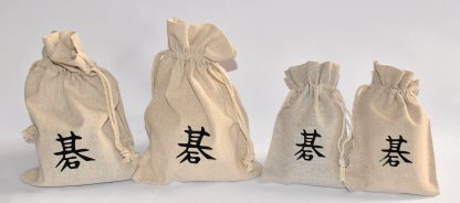 Bags for Go-stones - small