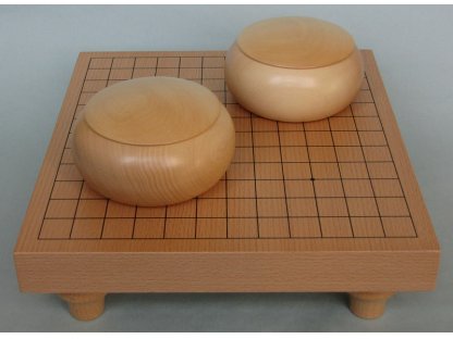 Table Go Set 13x13 (natural bowls)