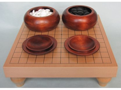 Table Go Set 13x13 (dark bowls) 2