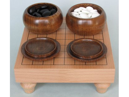 Table Go Set 9x9 (dark bowls) 2