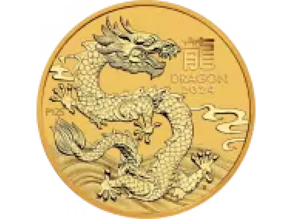 1 oz Lunar III Dragon  2024