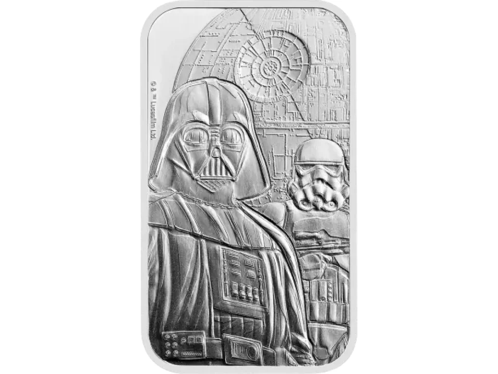1 oz Star Wars Dark Side Silver Bar | Královská mincovna