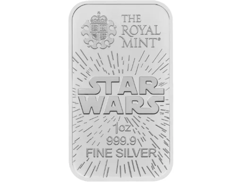 1 oz Star Wars Light Side Silver Bar | Královská mincovna