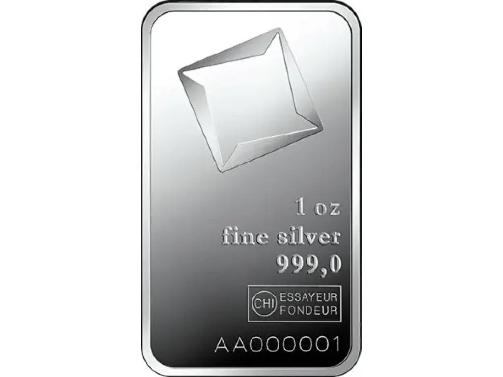 1 oz stříbrný slitek | Fine weight