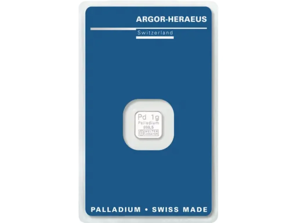 1g Palladiová tyčinka | Argor-Heraeus