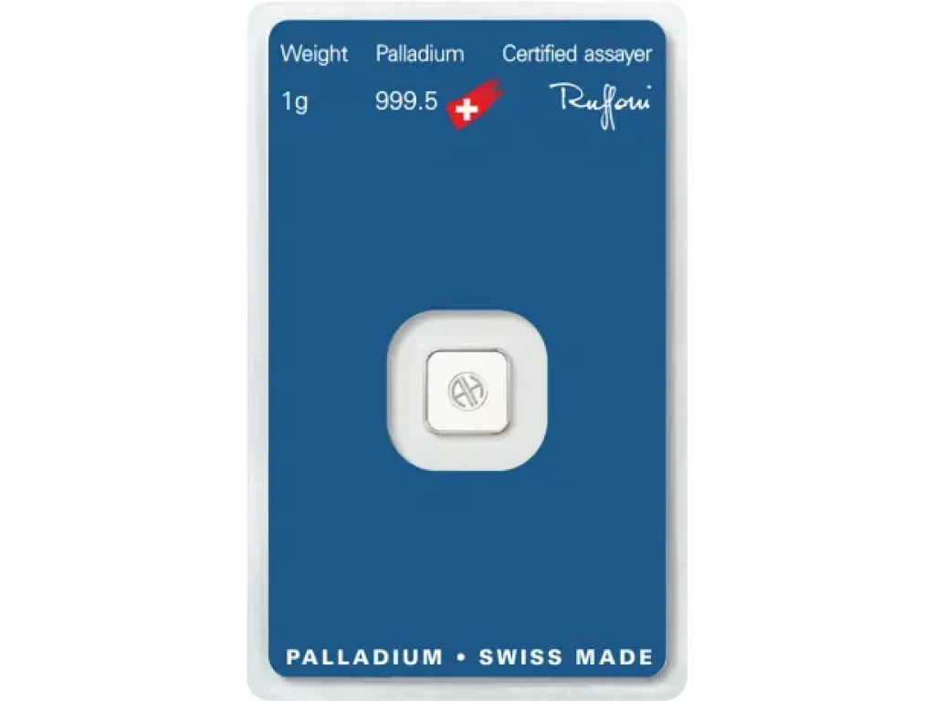 1g Palladiová tyčinka | Argor-Heraeus