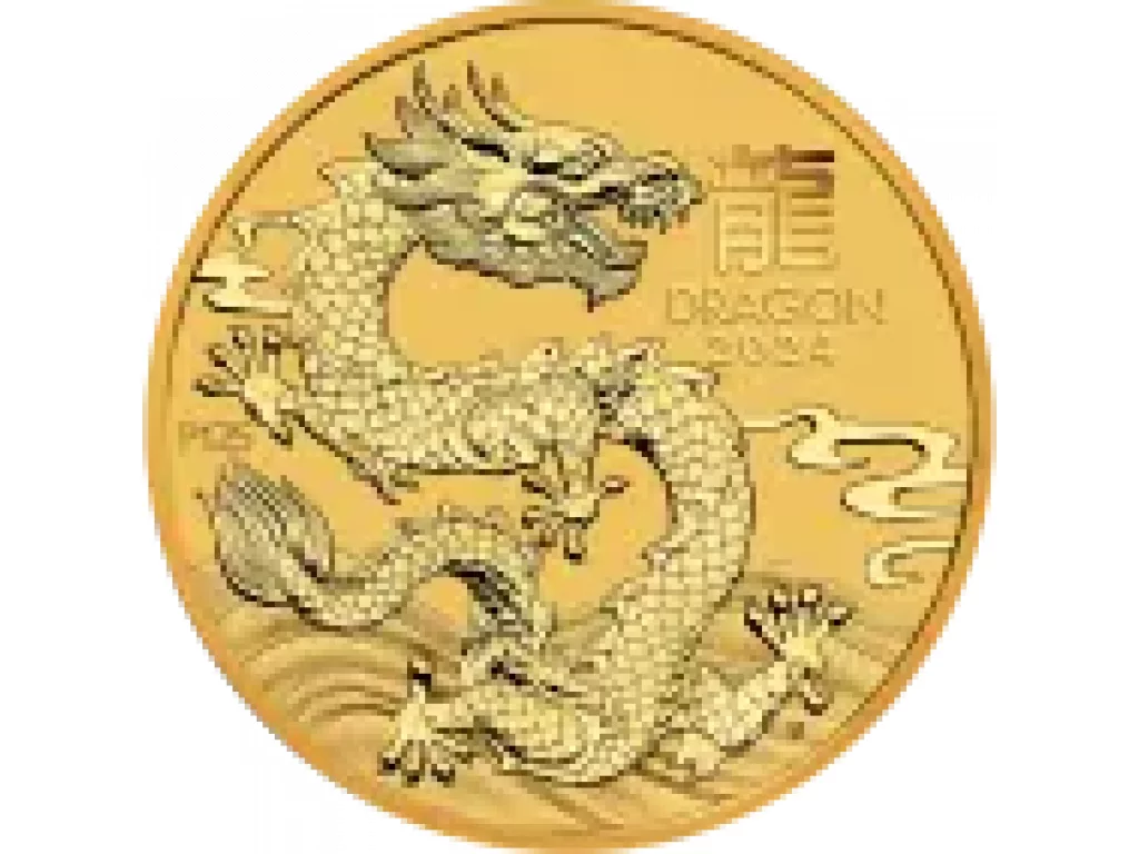 2 oz Lunar III Dragon 2024