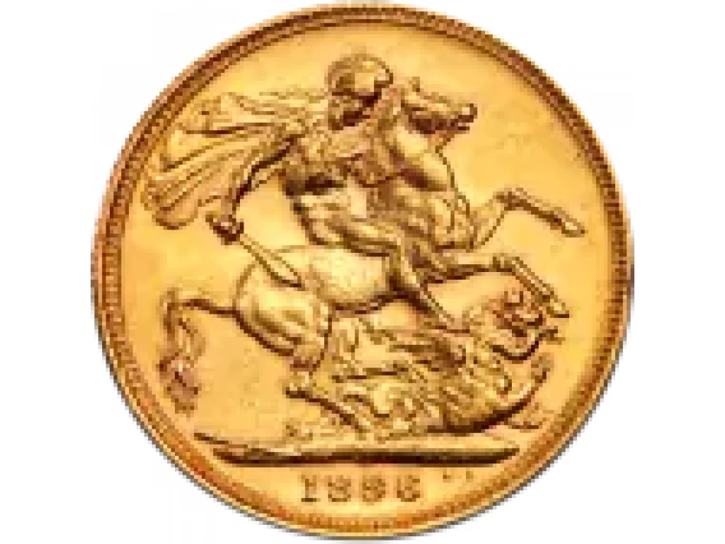 Investiční zlatá mince Královna Victoria Old Head Gold Sovereign  1893-1901