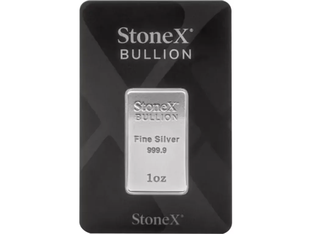 Stříbrný slitek 1 oz StoneX Bullion