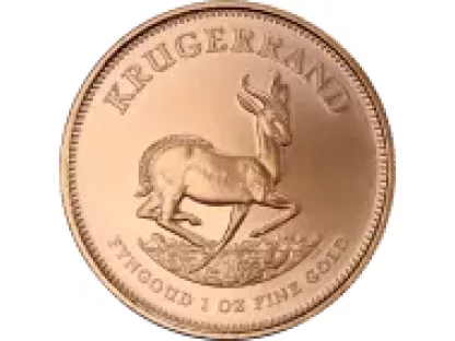 Investiční zlatá mince 1 oz  Krugerrand   Smíšené roky