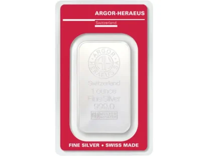 1 oz stříbrný slitek | Argor-Heraeus