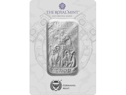 1 oz Thor stříbrný slitek | Královská mincovna