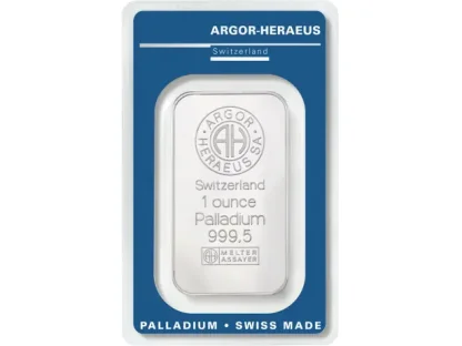 1 oz tyčinka Palladium | Argor Heraeus