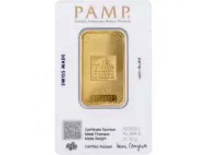 1 oz zlatý slitek  PAMP Suisse