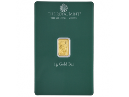 The Royal Mint Merry  Christmas zlatý slitek 1 g 