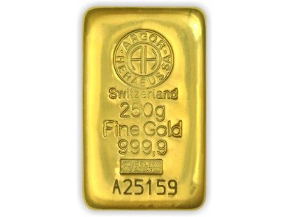 Argor- Herareus zlatý slitek 250 g