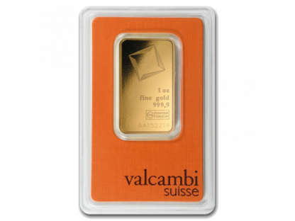 Valcambi zlatý slitek 1 oz