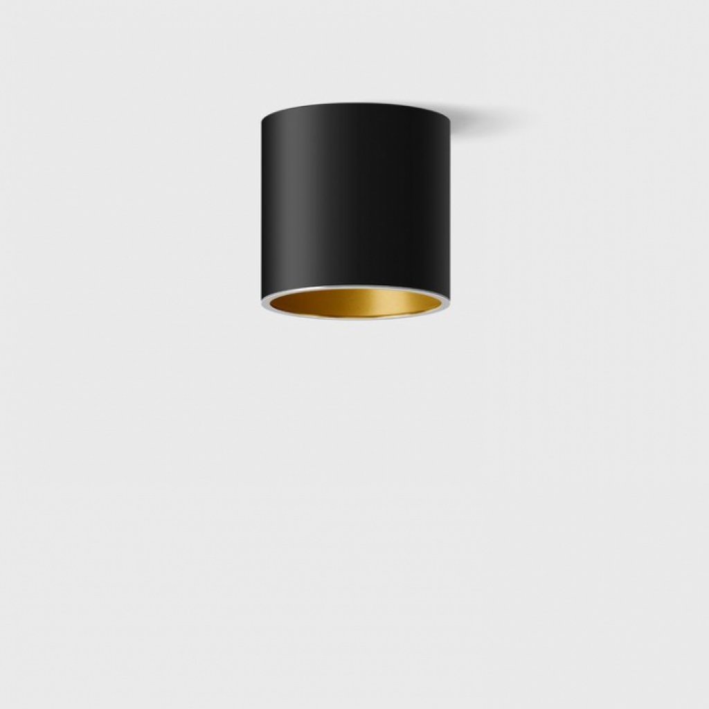 50674 BEGA stropní přisazené LED svítidlo s matným černým povrchem