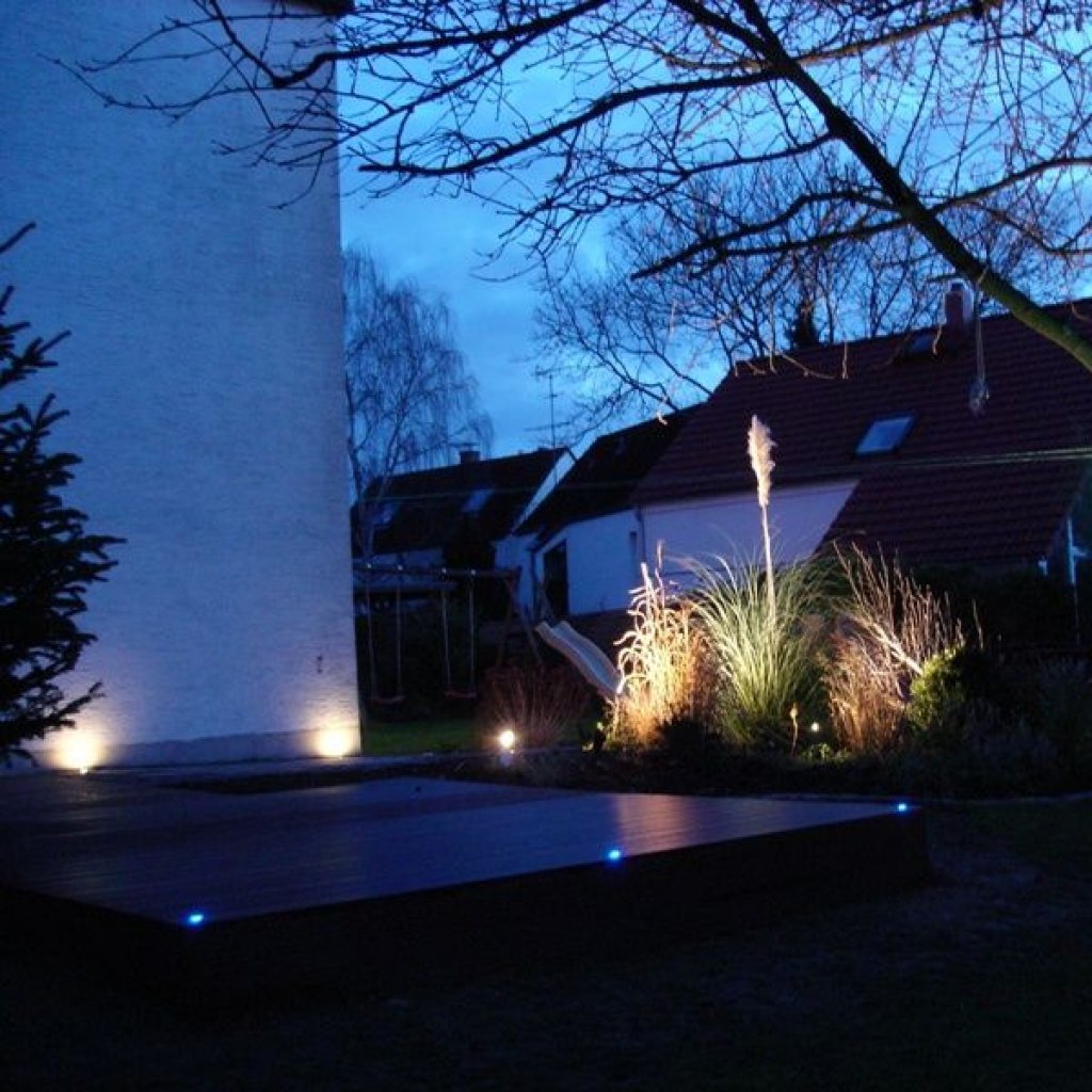 Astrum LED modrá 0,3W, 12V, IP68, venkovní zápustné svítidlo, Garden Lights