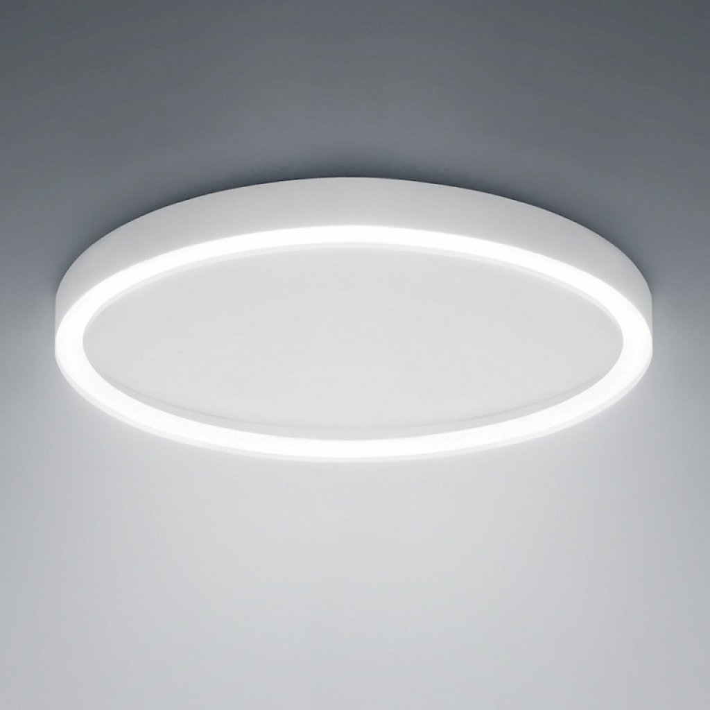Belai Home Plafone 58 cm, bílé elegantní stropní LED svítidlo, Team Italia