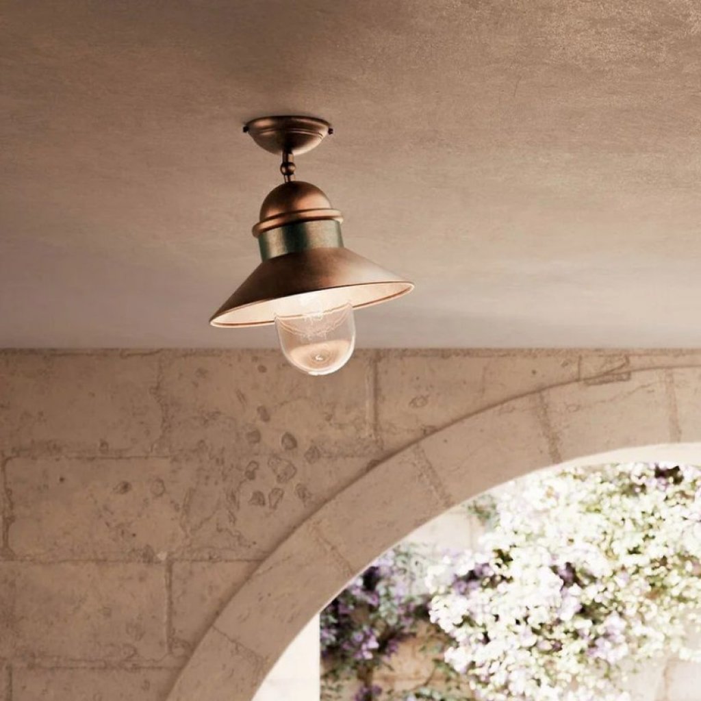 Borgo, venkovní stropní svítidlo ve tvaru lucerny, Il Fanale