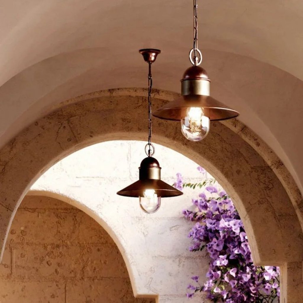 Borgo, venkovní závěsná lucerna v klasickém stylu, Il Fanale