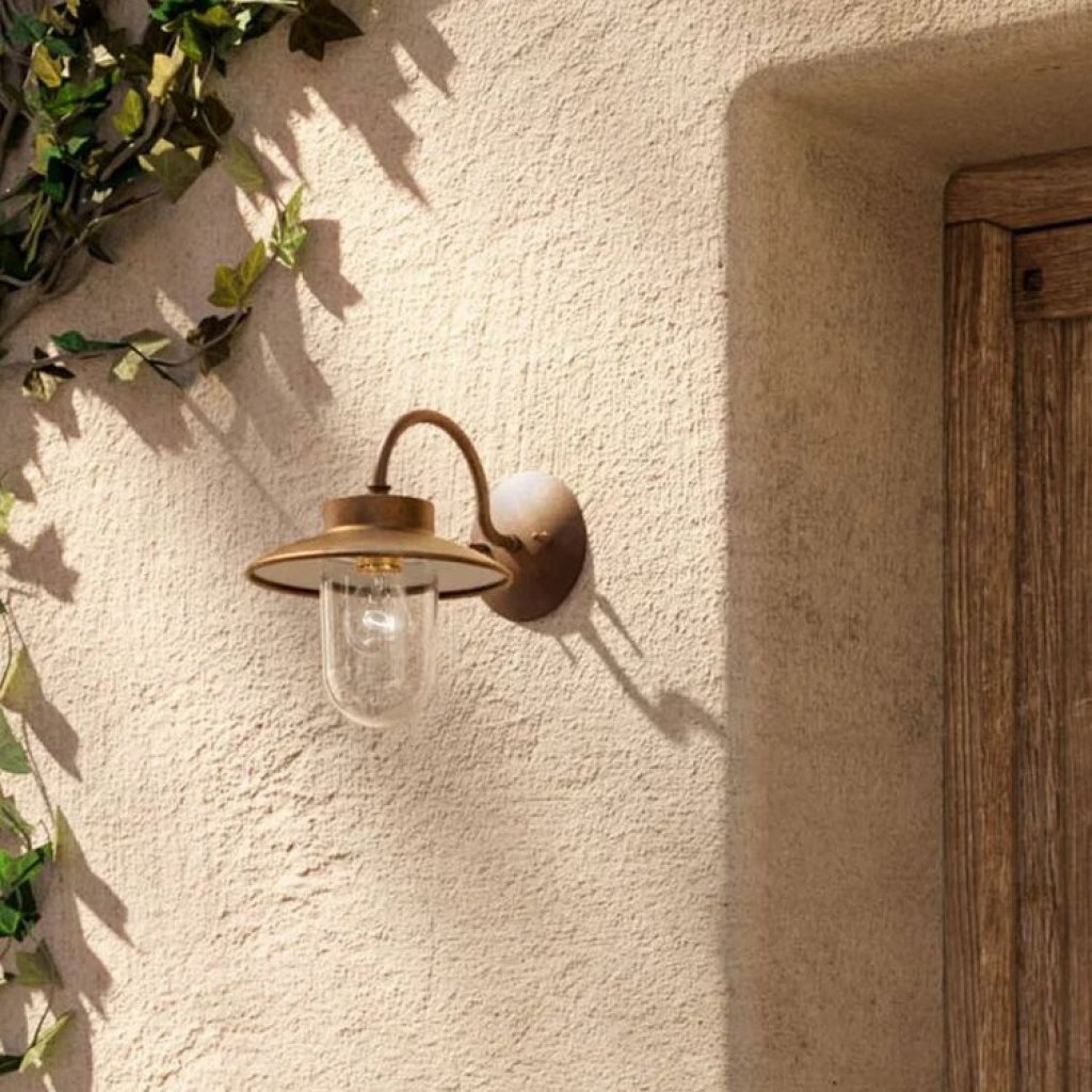 Calmaggiore, rustikální venkovní nástěnné svítidlo, Il Fanale