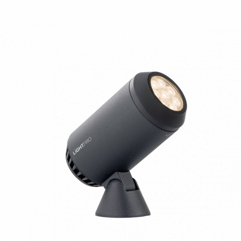 Castor 8, zahradní stmívatelný LED reflektor, LiGHTPRO