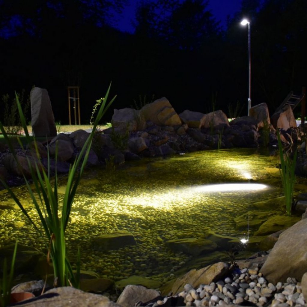Coral, nerezové LED svítidlo pro osvětlení vodních prvků, LiGHTPRO