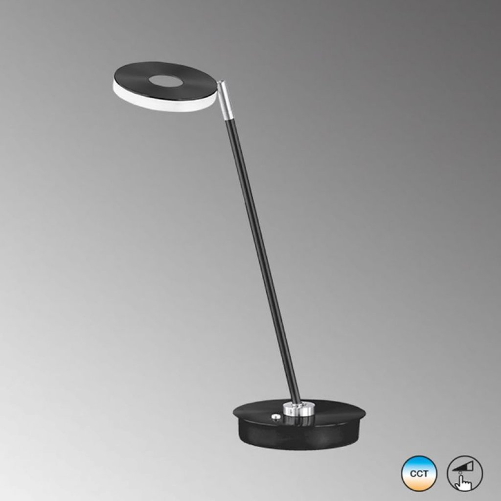 Dent 50614 LED stolní lampička černá, Fischer & Honsel