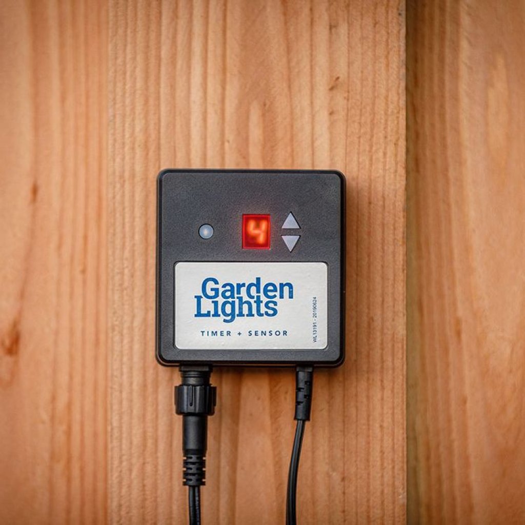 Garden Lights venkovní soumrakový spínač + časovač 12V AC max.150W