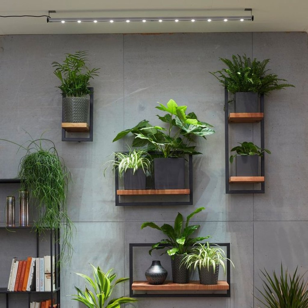 LED lišta 120 cm k osvětlení vertikálních zahrad a rostlin v interiéru